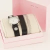 Zwart Horloge Met Dubbele Band