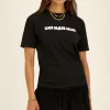 Zwart T-shirt Oui Mais Non