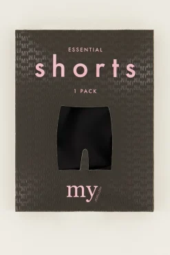 Zwarte Basic Shapewear Short