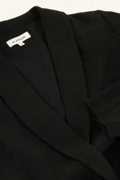 Zwarte Blazer Wikkeljurk