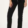 Zwarte Jeans Met Split
