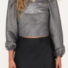 Zwarte Skort Met Overslag Satijnen Look