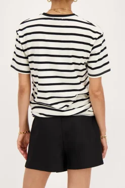 Zwarte Skort Met Overslag