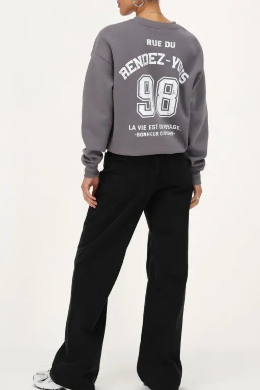 Zwarte Wide Leg Jeans