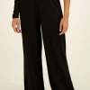 Zwarte Wide Leg Met Lurex