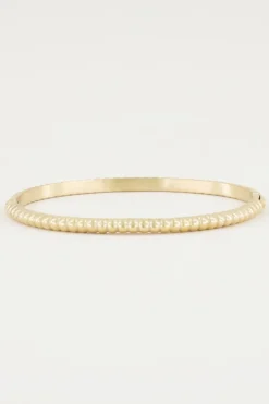 Bangle Geribbeld Small