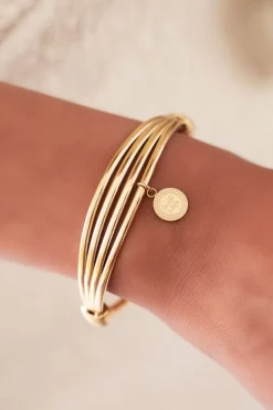 Bangle Met Bedel & Verschillende Lagen