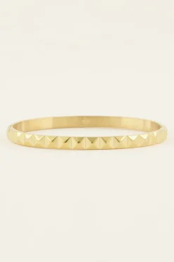 Bangle Met Studs
