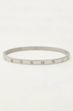 Bangle Met Transparante Stenen