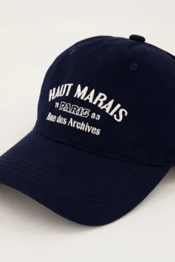 Donkerblauwe Pet "Haut Marais"