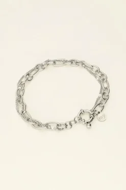 Dubbele Armband Met Schakels