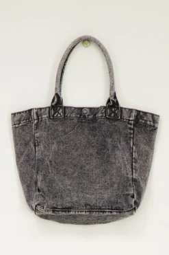 Grijze Denim Mini Shopper
