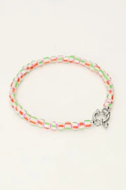 Island Groene Kralen Armband Met Slotje