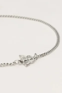 Minimalistische Armband Met Vlinder