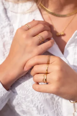 Mix Ring Breed Structuur