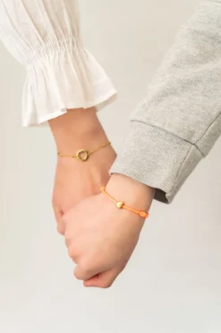 Moeder & Mini Armband Oranje