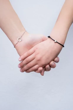 Moeder & Mini Armband Zwart