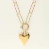 Schakelketting Met Groot Hart Bedel