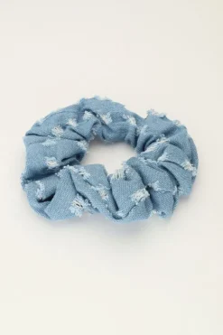 Scrunchie Met Denim Look