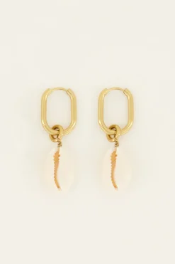 Sunchasers Oorringen Ovaal Met Schelp