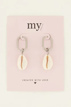 Sunchasers Oorringen Ovaal Met Schelp