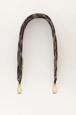 Telefoonkoord Met Bruine Panterprint