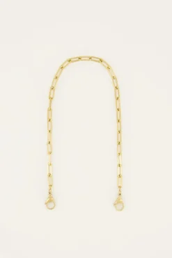 Telefoonkoord Met Gouden Schakel