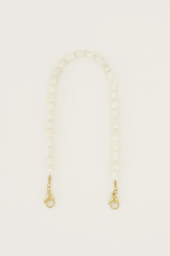 Telefoonkoord Met Parels Kort