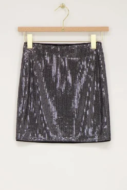 Zwarte Rok Met Pailletten